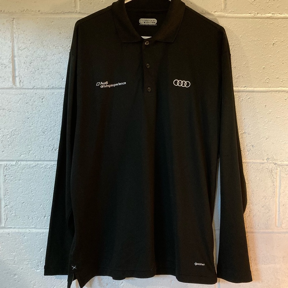 Audi Driving Experience Long Sleeve Tee Athletic Size Men’s Large